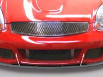 Infiniti G35 Coupe Splitter Series 2 Fascia Painted For 03-07 Infiniti G35 Coupe Stillen