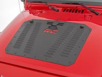 Jeep Powder Coated Hood Louver 07-18 Wrangler JK Rough Country