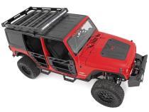 Jeep Powder Coated Hood Louver 07-18 Wrangler JK Rough Country