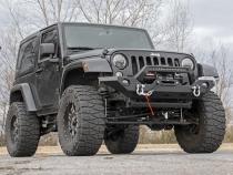 Jeep Full Width Front LED Winch Bumper JK, JL, Gladiator JT Rough Country
