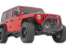 Jeep Stubby Front Trail Bumper 18-20 Wrangler JL and 20-Present Gladiator JT Rough Country