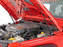 Hydraulic Hood Assist 07-18 Jeep Wrangler JK Rough Country