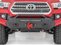 Front Bumper Hybrid Winch Mount Only 16-22 Toyota Tacoma 2WD/4WD Rough Country