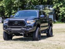 Front Bumper Hybrid Winch Mount Only 16-22 Toyota Tacoma 2WD/4WD Rough Country