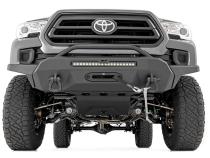 Front Bumper High Clearance Hybrid Winch Mount Only 16-22 Toyota Tacoma Rough Country