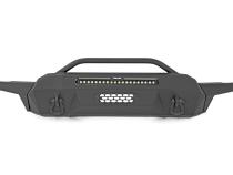 Front Bumper High Clearance Hybrid Winch Mount Only with 20 Inch LED Light Bar 16-22 Toyota Tacoma Rough Country