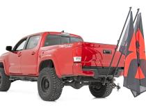 Flag Pole Holder for 2 Inch Hitch w/ Flag Poles Rough Country