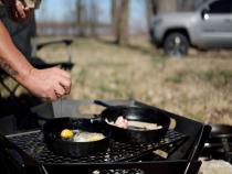 Overland Collapsible Fire Pit Stainless Steel Grill Grate Rough Country