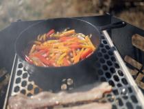 Overland Collapsible Fire Pit Stainless Steel Grill Grate Rough Country