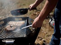 Overland Collapsible Fire Pit Stainless Steel Grill Grate Rough Country