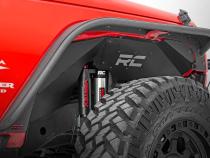 Jeep Front Inner Fenders Vertex Shocks 07-18 Wrangler JK Rough Country