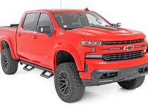 SR2 Adjustable Aluminum Steps Crew Cab 19-22 Chevy/GMC 1500/2500HD Rough Country