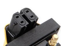 Ignition Coil Supercoil Remote Mount 1984-1995 GM Hei This GM Hei Remote Mount Coil Has A Maximum Voltage Of 48,000 Volts ACCEL