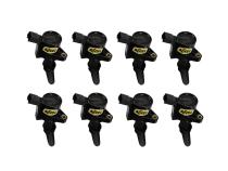 8 Pack Of Ignition Coil-On-Plug Style Ignition Coils Are Direct Plug Replacements For OEM Coils Black ACCEL