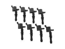 Direct Ignition Coil Kit Supercoil 2004-2008 Ford 4.6L/5.4L/6.8L 3-Valve- Black- 8-Pack Supercoil With Shorter Black Boot For 2004-2008 Ford Modular 3V 4.6L/ 5.4L / 6.8L V10 Engines ACCEL