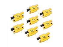 Direct Ignition Coil Kits Supercoil GM Ls2/Ls3/Ls7 Engines, Yellow, 8-Pack Supercoil For GM Ls2, Ls3, And Ls7 Engines ACCEL