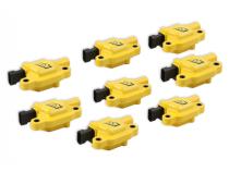 Direct Ignition Coil Kits Supercoil GM Ls2/Ls3/Ls7 Engines, Yellow, 8-Pack Supercoil For GM Ls2, Ls3, And Ls7 Engines ACCEL