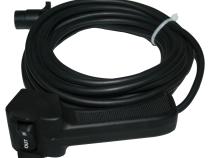 3,400 LB Trailer/Utility Winch 45 Ft Wire Rope Hawse Fairlead Mount Plate Bulldog Winch