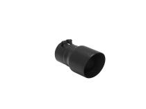 Exhaust Tip Exhaust Tip 4 Inch Angle Cut Black Ceramic Coating Fits 3 Inch Tubing Flowmaster