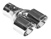 Exhaust Tip Exhaust Tip 3 Inch Dual Out Angle Cut Fits 3 Inch Tubing Weld On Flowmaster