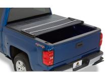 Soft Tri-Fold Tonneau Cover EZ-Fold For Nissan 2004-2021 Titan 5.5 Foot Black Tailgate Spoiler Not Included Bestop