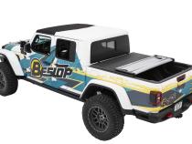 EZ-Fold Soft Tonneau '20-26 Gladiator For 5 ft. bed Black Diamond Bestop