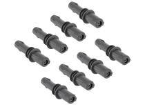 High Performance Ignition Coil Boots 2004-2008.5 Ford 3-Valve- 8-Pack Black Ford Modular 3 Valve Motor 2004-2008.5 (Replaces Black Boot Only) ACCEL