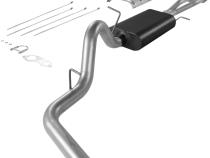 Force Ii Cat-Back Exhaust System 1996-1999 Chevrolet Tahoe/Gmc Yukon With 5.7L Engine 2 Door Models Mild Sound Flowmaster