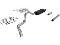 Force Ii Cat-Back Exhaust System 1987-1993 Ford F-250/F-350 Trucks With A 7.5L Engine And A 2.50-Inch Catalytic Converter Moderate Sound Flowmaster