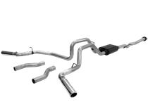 American Thunder Cat-Back Exhaust System 1999-2007* Silverado/Sierra 1500 4.3L, 4.8L, 5.3L Engine Aluminized Steel Aggressive To Moderate Sound Flowmaster