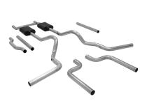 American Thunder Crossmember-Back Exhaust System Fits 1973-1974 Chevrolet And Gmc C10, C20 2Wd With V8 Engines Flowmaster