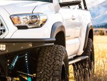 Tacoma APEX Rock Sliders Bare with Fill Plates 05-Present Toyota Tacoma Access Cab Long Bed/Double Cab Short Bed All Pro Off Road