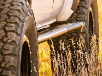 Tacoma APEX Rock Sliders Bare with Fill Plates 05-Present Toyota Tacoma Access Cab Long Bed/Double Cab Short Bed All Pro Off Road