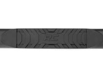 Oval Nerf Step 4.5 Inch Crew Cab Black 09-14 Ford F-150 2WD/4WD Rough Country
