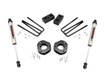 3.5 Inch Suspension Lift Kit w/V2 Shocks 07-13 Silverado/Sierra 1500 2WD Rough Country