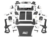 6 Inch Suspension Lift Kit Strut Spacers 19-20 GMC Denali 1500 w/Adaptive Ride Control 4WD/2WD Rough Country