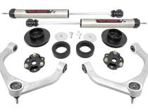 3.5 Inch Ram Bolt-On Lift Kit w/ Rear V2 Shocks 19-23 Ram 1500 4WD Rough Country