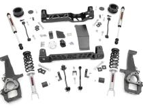 RAM 1500 4 Inch Suspension Lift Kit N3 Struts w/V2 Shocks For 12-23 RAM 1500 4WD Rough Country