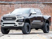 5 Inch RAM Suspension Lift Kit w/V2 Shocks 19-Up RAM 1500 4WD Air Ride Rough Country