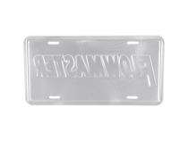 License Plate Standard 12 X 6 Inch Size With High Gloss Graphics On Embossed Aluminum Flowmaster