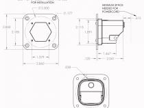 S1 Flush Mount Wide Cornering LED White Baja Designs