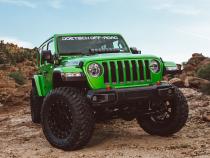 18-Pres Jeep Wrangler JL Cowl Mount Fits 2 D-Series Pro RIGID Industries