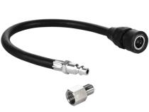 Adapter Hose for Part Number 41000 12 Inch Rubber to Style M Quick Connect Bulldog Winch
