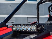 Polaris RZR Pro XP Hood Light Mount Kit 10 Inch OnX6+ Baja Designs