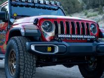 Jeep JL/JT 30 Inch OnX6+ Light Bar Kit w/Upfitter Baja Designs