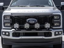 Ford Super Duty 23-On LP9 Bull Bar Light Kits Kit w/Upfitter Baja Designs