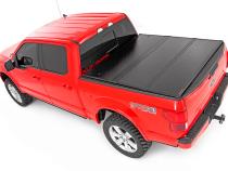Hard Folding Bed Cover 5.5 Ft Bed 15-21 Ford F-150 2WD/4WD Rough Country