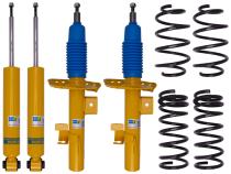 Suspension Kit Volvo V60 2018-2015 Monotube Front Lowered Height 30mm, up to 1180kg Axle Load Rear Lowered Height 30mm, up to 1145kg Axle Load Without Self-Leveling Suspension B12 (Pro-Kit) Bilstein