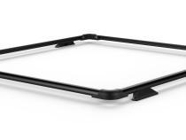 07-18 Wrangler JK 4 Door Nebo Roof Rack Raised Rail Kit Black TeraFlex