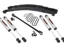 2.5 Inch Ford Leveling Lift Kit w/ V2 Shocks (99-04 F-250/350 4WD) Rough Country